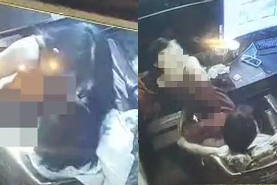 Lan truyền loạt clip cặp sinh viên 'mây mưa' ở quán cà phê