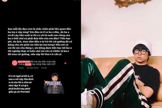 Rich kid nổi tiếng Quận 7 hiếm hoi tiết lộ về ba