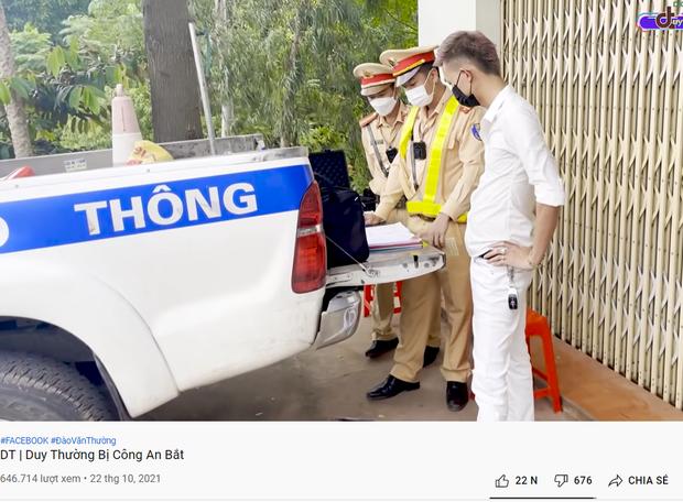 Bị CSGT xử phạt, YouTuber Duy Thường tỏ vẻ ngông nghênh-1
