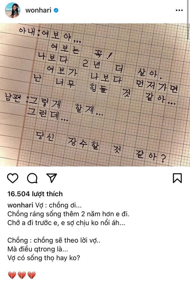 Màn tương tác của T-ara dưới bài đăng Hari Won nhắn nhủ Trấn Thành-2