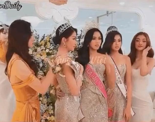 Tranh cãi clip Đỗ Thị Hà xô đẩy Á hậu Phương Anh để chiếm ống kính-2