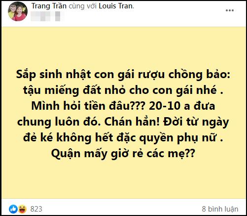 Trang Trần lại tậu đất mừng sinh nhật con, nhà lắm tiền là thật?-1