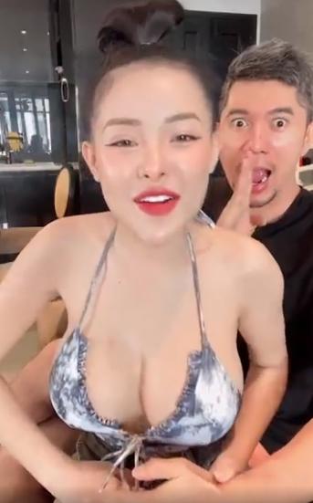 Ngân 98 quên kéo khóa quần, Lương Bằng Quang vội che chắn-5