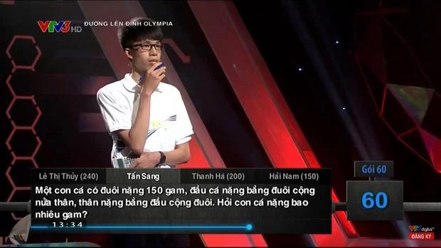 Toán lớp 5 khiến thí sinh Olympia xoắn não không giải được-1