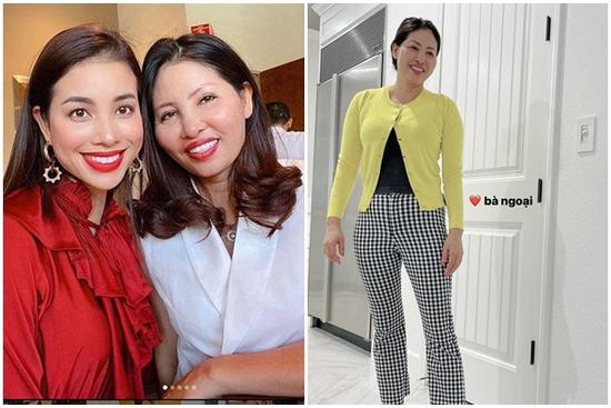 Mẹ Phạm Hương U60 trẻ trung, táo bạo ngang ngửa con gái