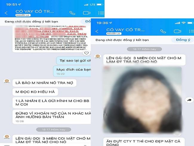 Lỡ tay click vào app vay tiền, người phụ nữ cầu cứu vì bị khủng bố-3