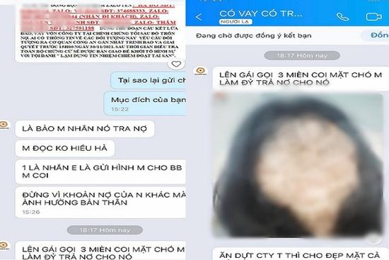 Lỡ tay click vào app vay tiền, người phụ nữ cầu cứu vì bị 'khủng bố'