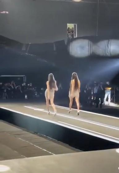 SỐC: Một chân dài chửi tục khi Hoàng Thùy - Minh Tú diễn vedette-3