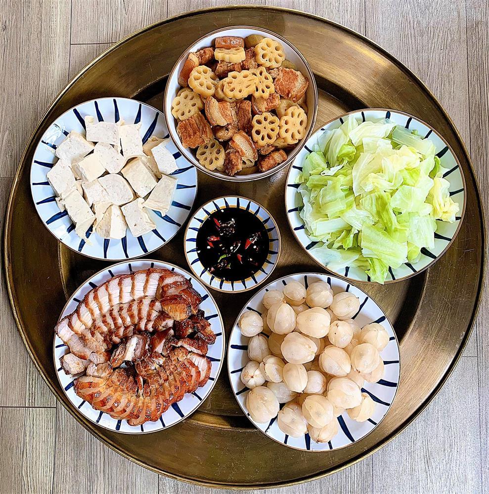 No bụng, đã mắt ngắm loạt mâm cơm của vợ trẻ đảm đang-4