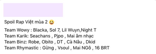 Rap Việt bị tuồn kết quả từ người quen trong hậu trường?-2