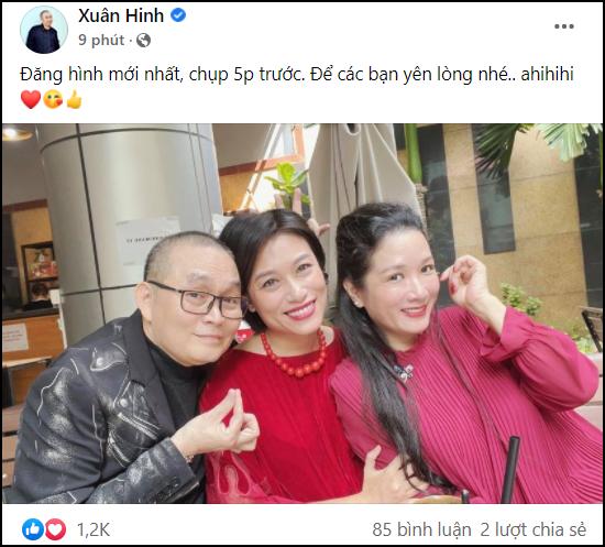 NSƯT Xuân Hinh tung ảnh hot khi bị đồn qua đời-1