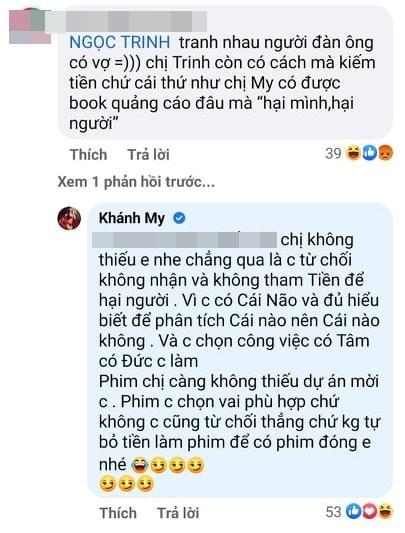 Khánh My mặc như không, phấn khích khi được khen hơn Ngọc Trinh-6