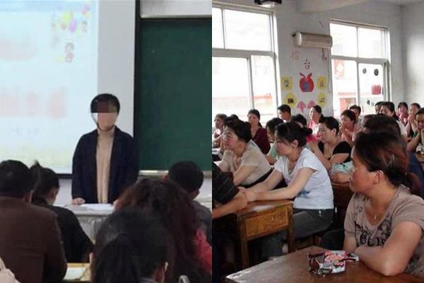 Đứng giữa lớp giảng bài, ai cũng nhìn bộ đồ cô giáo mặc-4