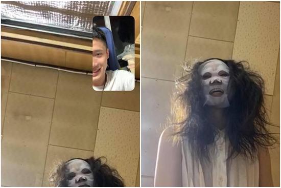 Nửa đêm video call cho vợ, chồng 'dựng tóc gáy' vì hốt