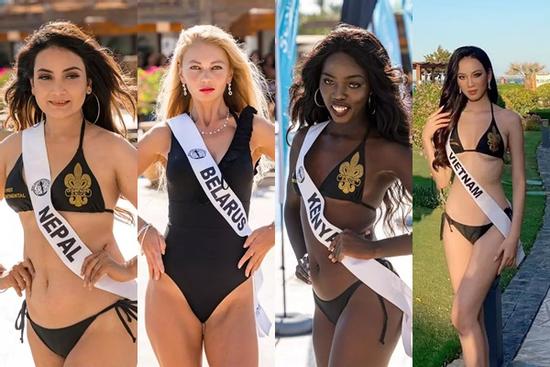 Loạt thí sinh diện bikini '3 vòng như 1', Ái Nhi ăn đứt ở Miss Intercontinental