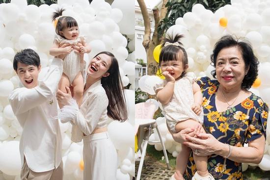 Ái nữ Đông Nhi ăn sinh nhật 'to đùng', xuất hiện bà nội quyền lực