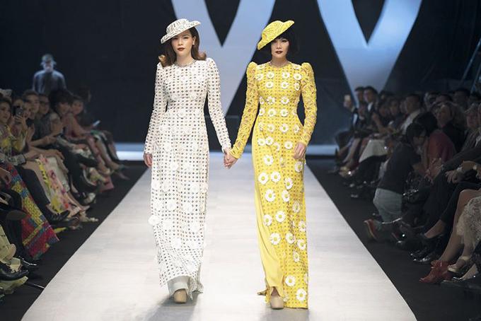 Mỹ nhân Việt catwalk sóng đôi: Người được khen, kẻ bị chê tới tấp-4