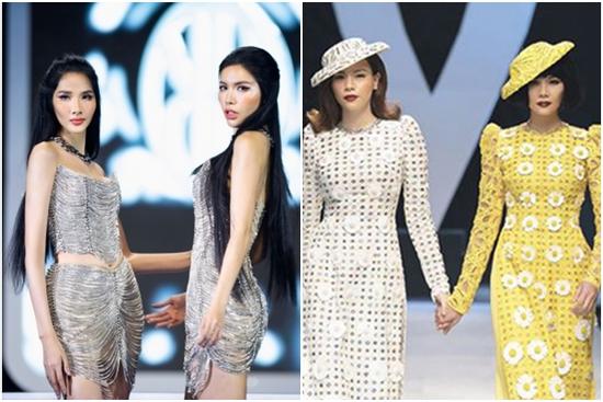 Mỹ nhân Việt catwalk sóng đôi: Người được khen, kẻ bị chê tới tấp