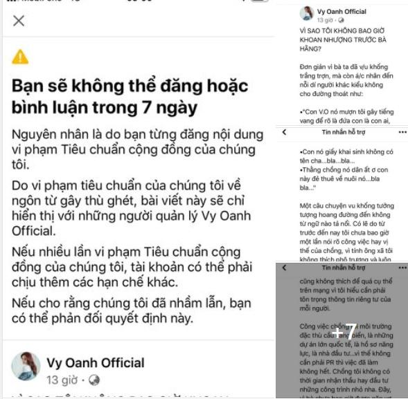 Vy Oanh than Facebook bị report, chỉ nghi đúng Phương Hằng-5
