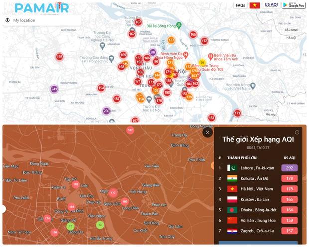 Chất lượng không khí ở Hà Nội xuống mức rất xấu-2