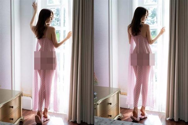 Bí dáng pose hình hay gì mà Ngọc Trinh tự chạm chỗ hiểm nhức mắt-6