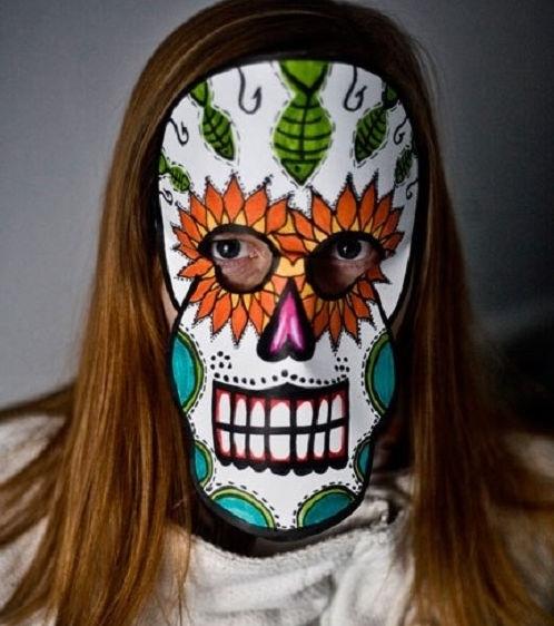Cách tự làm mặt nạ Halloween cực đơn giản lại siêu đẹp-4