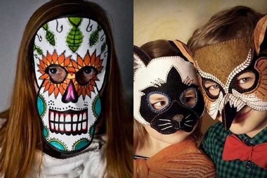 Cách tự làm mặt nạ Halloween cực đơn giản lại siêu đẹp