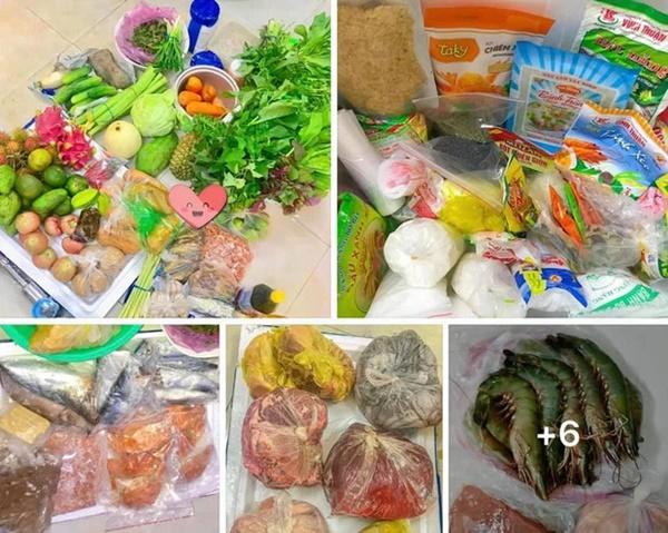 Những đứa con xa nhà khoe gia tài đồ tiếp tế được mẹ nói chỉ gửi ít thôi-2