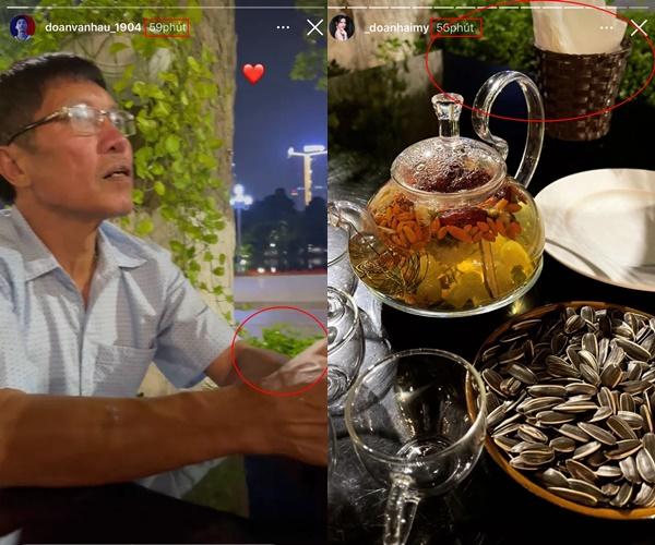 Lộ ảnh Doãn Hải My cafe cùng bố con Đoàn Văn Hậu-1