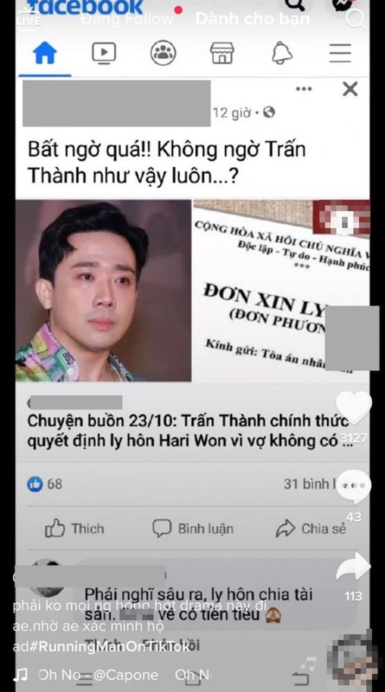 Trấn Thành có động thái khiến kẻ tung tin đơn phương ly hôn ê mặt-1