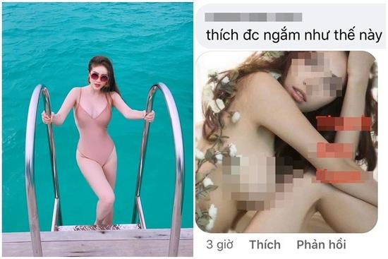 Giữa tin đồn bầu bí, Bảo Thy xả ảnh bikini nét căng liền bị 'quấy rối'
