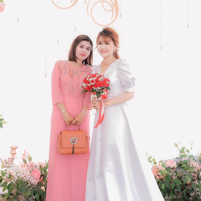 Cô dâu giảm cân sau đám hỏi, ngày cưới nhà chồng không nhận ra-5