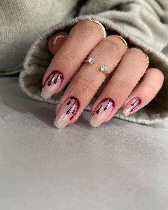 Những mẫu nail rùng rợn, đúng chất ma ám mùa Halloween-1