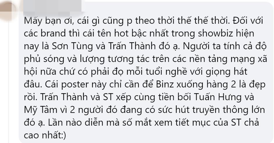 Mỹ Tâm lép vế trên poster: Binz ngang hàng, Sơn Tùng đứng trước-8