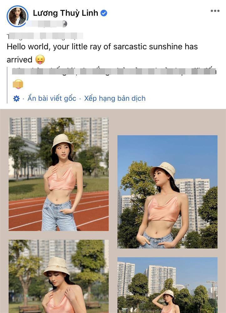 Ăn diện mát mẻ, Lương Thùy Linh gây hốt hền vì vòng 2 trơ xương-1