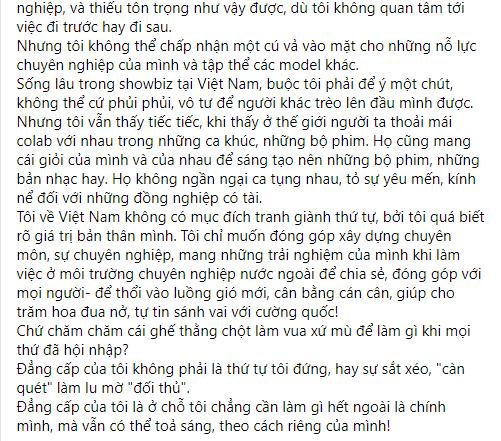 Hà Anh bị giành vedette, công khai thủ đoạn nhiều chân dài-3