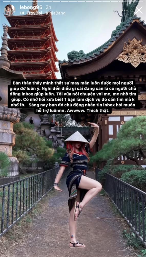 Hoang mang với dáng pose tự lần mò chỗ nhạy cảm của Lê Bống-13