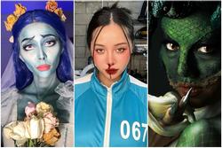 Mỹ nhân Việt hóa trang Halloween 2021: Từ Squid Game đến Medusa có cả