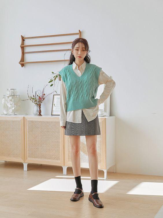Set đồ chuẩn phong cách Hàn Quốc cho nàng tỏa sáng ngày đông-9