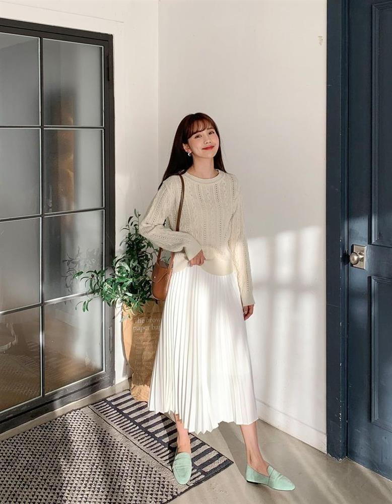 Set đồ chuẩn phong cách Hàn Quốc cho nàng tỏa sáng ngày đông-6