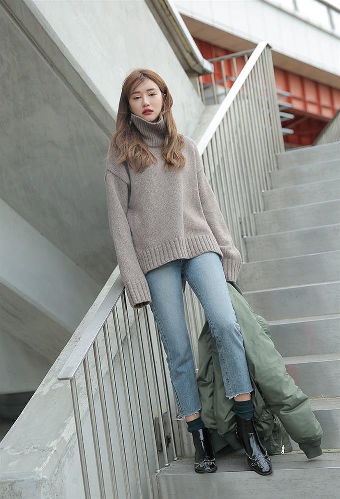 Set đồ chuẩn phong cách Hàn Quốc cho nàng tỏa sáng ngày đông-3