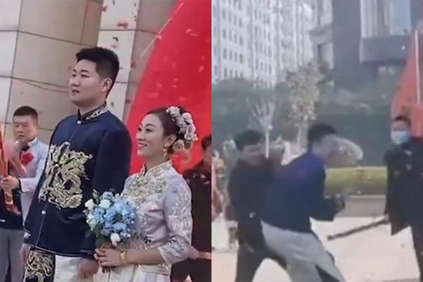 Cô dâu mếu máo tham gia thử thách nâng tạ 20kg, kết quả khóc thét-3