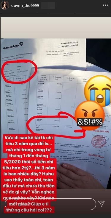 Hot name Quỳnh Thư: Không làm Tuesday, 5 tháng đốt 3 tỷ-5