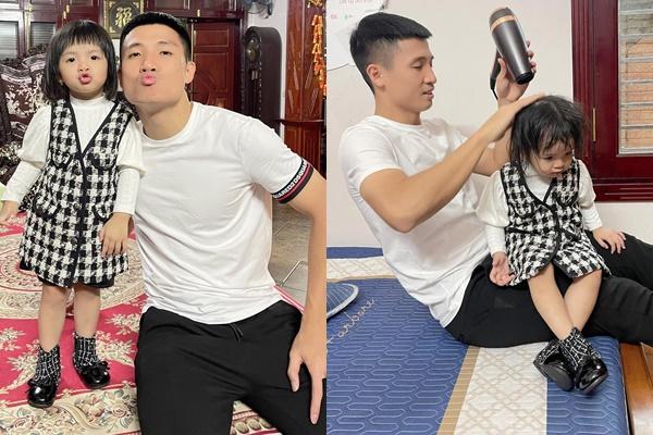 Bà xã Tiến Dũng giật mình xem camera thấy con làm 1 việc trong lớp-6