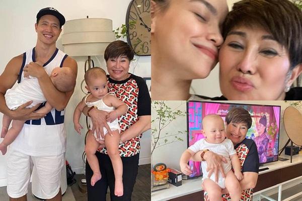 Bà bầu ly hôn Đàm Vĩnh Hưng e ấp bên người đàn ông lạ mặt-11