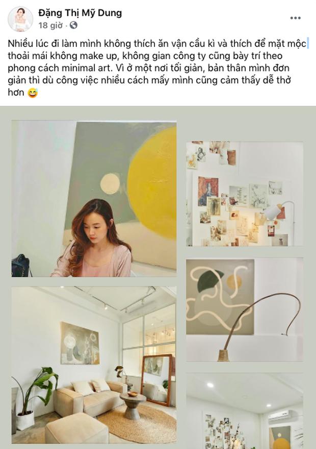 Hậu bán 21 lô đất, Midu khoe không gian công ty riêng nhìn là thấy giàu!-1