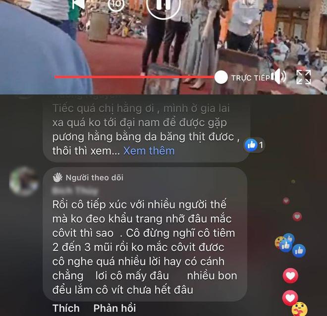 Bà Phương Hằng không đeo khẩu trang ở Đại Nam gây tranh cãi-6