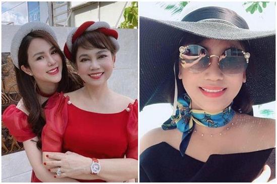 Mẹ chồng Diệp Lâm Anh U60 trẻ trung, 'chanh sả' ngang con dâu