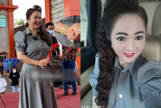 Bà Phương Hằng ở Đại Nam lộ nọng cằm, da nhăn khác bọt ảnh selfie