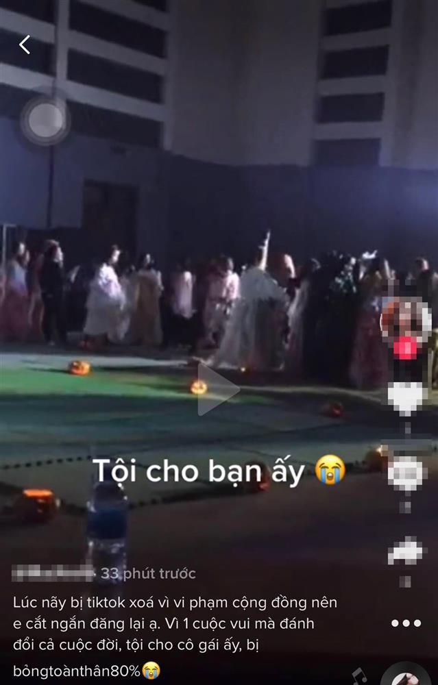 Sự thật clip nữ sinh cháy như đuốc sống trong lễ hội Halloween-1